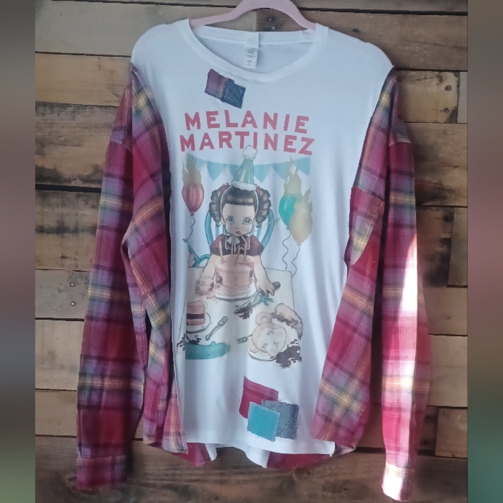 Upcycled Melanie Martinez Cry Baby T-shirt